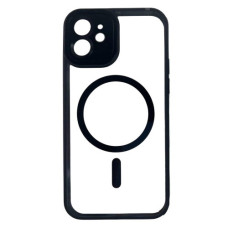 Чохол iPhone 13 Crystal Case with MagSafe black