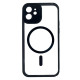 Чохол iPhone 13 Crystal Case with MagSafe black