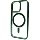 Чохол iPhone 13 Crystal Case with MagSafe green