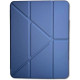 Чохол Origami Case iPad 12,9" (2022-2020) Leather pencil groove blue