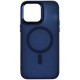 Чохол iPhone 13 Frosted with MagSafe dark blue