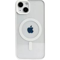 Чохол iPhone 13 Frosted with MagSafe white