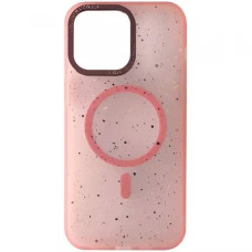 Чохол iPhone 13 Splattered with MagSafe pink