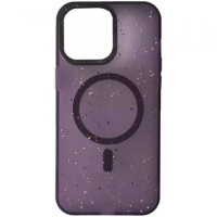 Чохол iPhone 13 Splattered with MagSafe purple