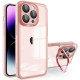 Чохол iPhone 15 Crystal Stand Camera pink