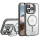 Чохол iPhone 15 Pro Max Crystal Stand Camera gray