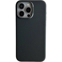 Чохол iPhone 15 Pro Kevlar case with MagSafe black