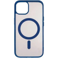 Чохол iPhone 14 Guard matte with MagSafe dark blue