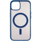 Чохол iPhone 14 Guard matte with MagSafe dark blue