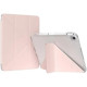 Чохол iPad Air 13''(2024)/12,9 (2022) Origami Smart pencil groove pink