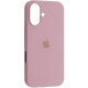 Чохол iPhone 16 Silicone Case Full pink sand