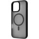 Чохол iPhone 16 Pro Frosted with MagSafe black