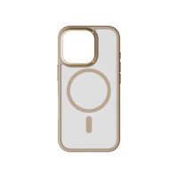 Чохол iPhone 16 Pro Momax Hybrid Lite Magnetic gold