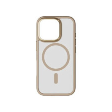 Чохол iPhone 16 Pro Momax Hybrid Lite Magnetic gold