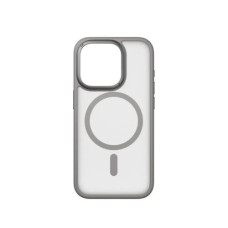Чохол iPhone 16 Pro Momax Hybrid Lite Magnetic gray