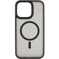 Чохол iPhone 16 Pro Guard matte with MagSafe black