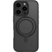 Чохол iPhone 16 Pro Max Rock Rotating Stand Protection Magnet black