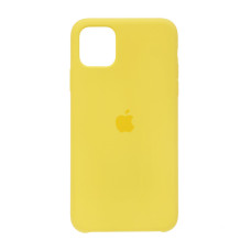 Чохол iPhone 11 Pro Max Silicone Case Canary Yellow