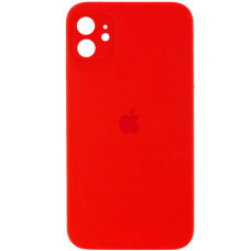Чохол iPhone 11 Silicone Case Full Camera Red