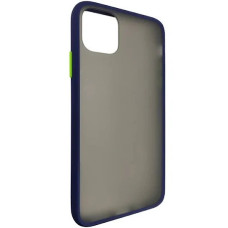 Чохол iPhone 11 Pro Matt Case Camera Lens Blue green