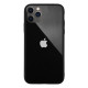 Чохол iPhone 11 Pro Max Glass Pastel Case Logo black