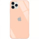 Чохол iPhone 11 Pro Max Glass Pastel Case Logo pink sand