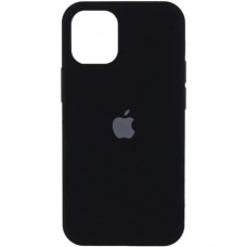 Чохол iPhone 12 Pro Max Silicone Case Full Black