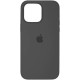 Чохол iPhone 12/12 Pro Silicone Case Full charcoal grey