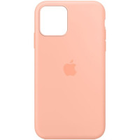Чохол iPhone 12 Pro Max Silicone Case Full grapefruit