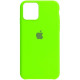 Чохол iPhone 12/12 Pro Silicone Case Full Juicy Green