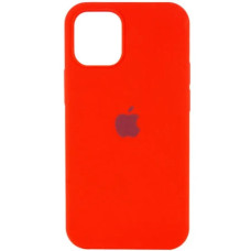 Чохол iPhone 12/12 Pro Silicone Case Full Red