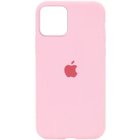 Чохол iPhone 12 Pro Max Silicone Case Full Light Pink