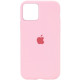 Чохол iPhone 12 Pro Max Silicone Case Full Light Pink