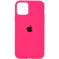 Чохол iPhone 12/12 Pro Silicone Case Full Electric Pink