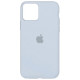 Чохол iPhone 12 Pro Max Silicone Case Full lilac cream