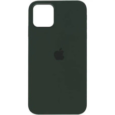 Чохол iPhone 12 Pro Max Silicone Case Full cyprus green