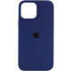 Чохол iPhone 12/12 Pro Silicone Case Full deep navy