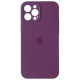 Чохол iPhone 12 Pro Max Silicone Case Full Camera Purple