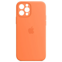 Чохол iPhone 12 Pro Silicone Case Full Camera Kumquat
