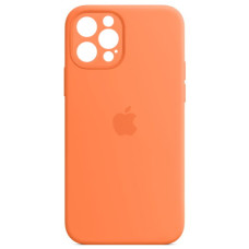 Чохол iPhone 12 Pro Silicone Case Full Camera Kumquat