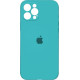 Чохол iPhone 12 Pro Max Silicone Case Full Camera Sea blue