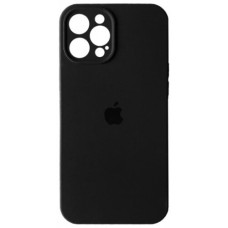 Чохол iPhone 12 Pro Silicone Case Full Camera Black