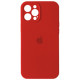 Чохол iPhone 12 Pro Silicone Case Full Camera Red