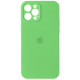 Чохол iPhone 12 Pro Max Silicone Case Full Camera Spearmint