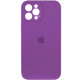 Чохол iPhone 12 Pro Silicone Case Full Camera Purple