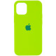 Чохол iPhone 11 Pro Silicone Case Full lime green