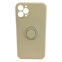 Чохол iPhone 12 Pro Silicone Case Full Camera Ring Stone