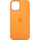 Чохол iPhone 12 Pro Max Silicone Case with MagSafe Kumquat
