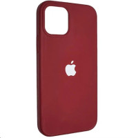 Чохол iPhone 12 Pro Max Silicone Case Full Camellia White
