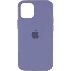 Чохол iPhone 12/12 Pro Silicone Case Full lavender gray